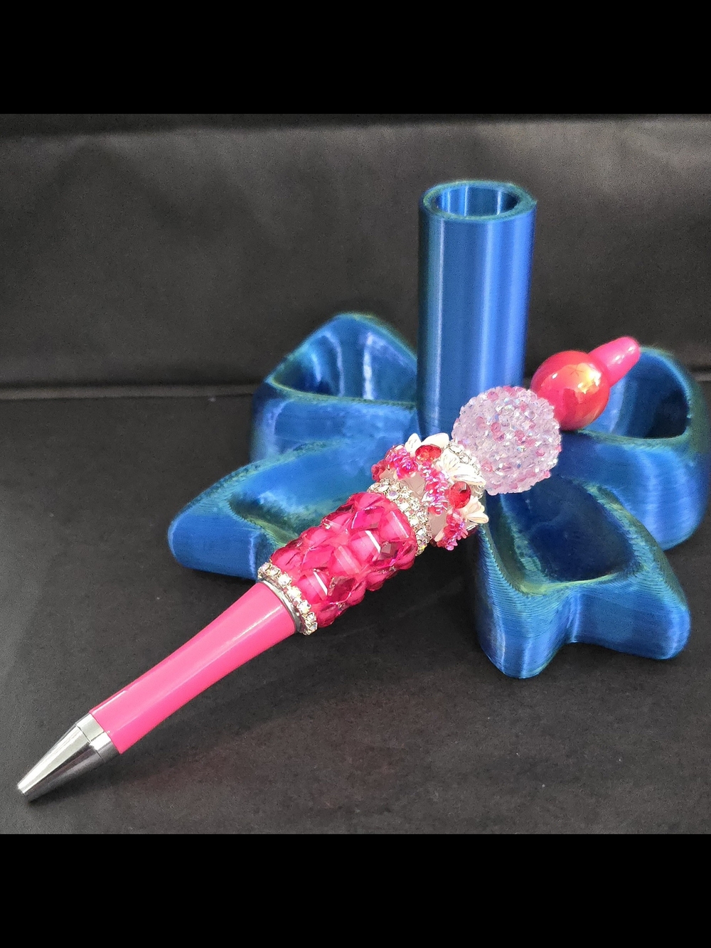 Pink Jeweled Bling Pen
